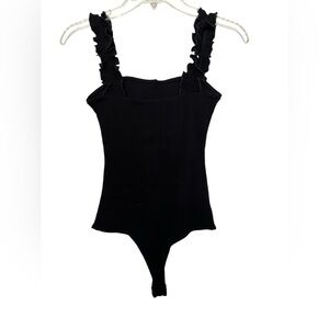 Francesca’s NWT Black Bodysuit-Medium